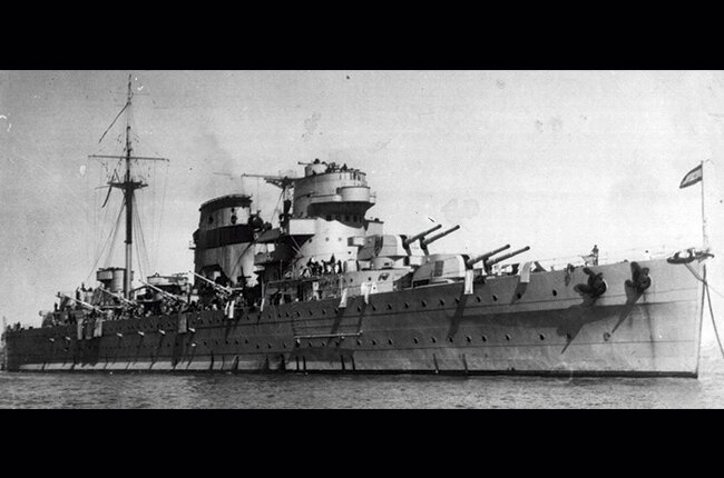 El acorazado Canarias